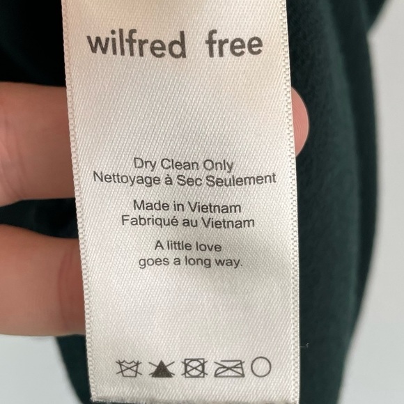 Wilfred Free Juliger Blouse, Deep Green, Size L - Picture 7 of 8